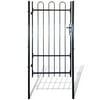 Fence Gate with Hoop Top (single) 39.4"x78"