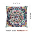 thumbnail image 4 of BANET Persian Ethnic Pattern Boho Pillow Cover Southwest Farmhouse Pillow Cover Home Decor Throw Pillow Case Cushion Cover for Sofa Couch 22x22in, 4 of 7