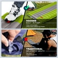 thumbnail image 3 of Matelas de Couchage Gonflable Léger, Tapis Compact Portable Imperméable pour Camping, Randonnée et Sac à Dos - 190 x 68 cm, 3 of 5