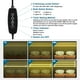 thumbnail image 4 of Luces de cultivo Mosthink LED de espectro completo de 5500 K, paquete de 4 unidades con temporizador, 4 of 6