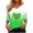 Green, variant on COM1950s Tops for Women Sexy Casual, Tops for Women, Women's Fashion Casual Valentine's Day Printed Pullover Collar 3/4 Sleeve V-Neck Top, 3/4 Sleeve Tops for Women, Casual Tops for Women