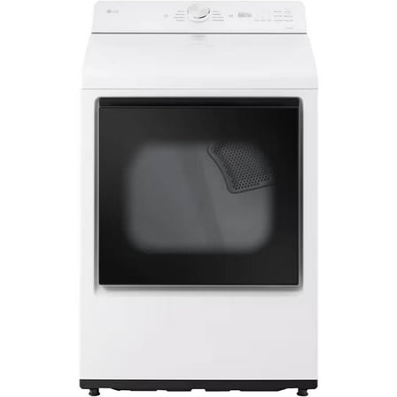 LG DLE8200W 7.3 Cu. Ft. White Front Load Smart Electric Dryer