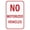 Warning Sign 5, variant on Please Carry Out What You Carried In Sign – 8x12 Inch RustFree Aluminum,Reflective & Weatherproof Metal Sign,Clear & Visible Reminder for Public or Private Spaces