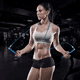 thumbnail image 5 of Cuerda para saltar, cuerda para saltar de velocidad para entrenamiento físico, cuerda para saltar ajustable para entrenamiento, 5 of 5