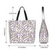 thumbnail image 5 of Disketp Lavender Flowers Bolsa Tote Estampada para Mujer, Bolso de Hombro y de Mano para Compras y Viajes, 5 of 8