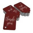 thumbnail image 2 of Inkdotpot Real Silver Foil ThankYou Bridal Shower-Baby Shower-Retirement-Wedding-Birthday Tags Favor Hang Paper Tags 100 Pack, 2 of 6