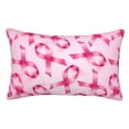 thumbnail image 1 of Balery Breast Cancer Ribbons Awareness Funda de Cojín Estampada, Regalos para Mujeres, Regalos de Amor para Ella, Regalos para Novia o Esposa, Funda de Almohada-20"x30", 1 of 6