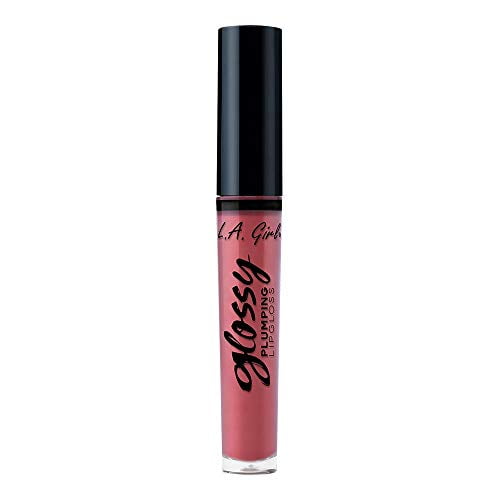 LA Girl Glossy Plumping Lipgloss- Pink Up 017 Fl oz (Lot of 2)