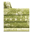 thumbnail image 4 of Unique Loom Bromley Collection Area Rug - Wells (2' x 13' 1" Runner Green/Ivory), 4 of 6