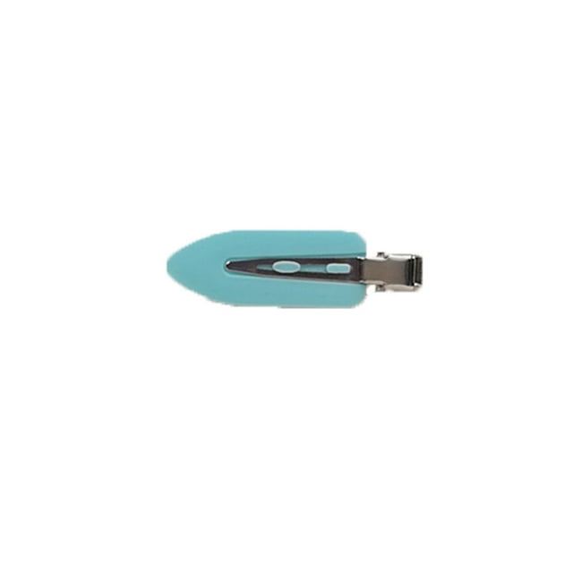 2Pcs Non-trace Épingles à Cheveux Matériau Robuste Utile Pratique Filles Simple Charme Coiffure Clip Mode de Style d'Approvisionnement pour Bébé Femmes Filles Bleu