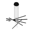 thumbnail image 5 of VONN Sirius 32" ETL Certified Integrated LED Aluminum and Acrylic Pendant Black, 5 of 14