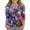 Multicolor-19, variant on Ugoldhm Girls Tees Butterfly Printed Crewneck Casual Tops Pullover Summer Fall Kids Shirts