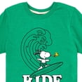 thumbnail image 3 of Peanuts - Snoopy Ride Wave - Toddler And Youth Short Sleeve Graphic T-Shirt, 3 of 6