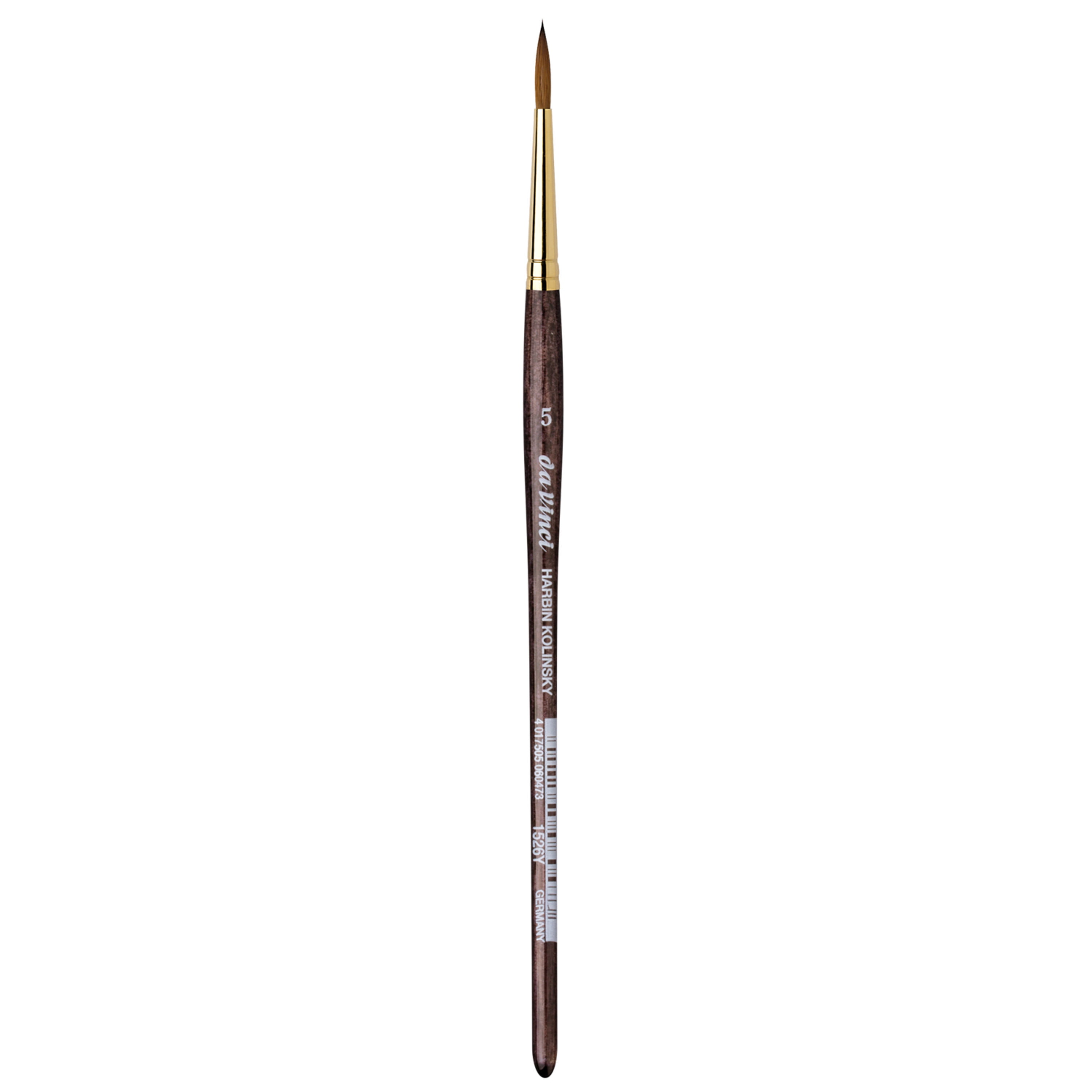 da Vinci Brush Kolinsky Red Sable Brush, Harbin Kolinsky Round, 5