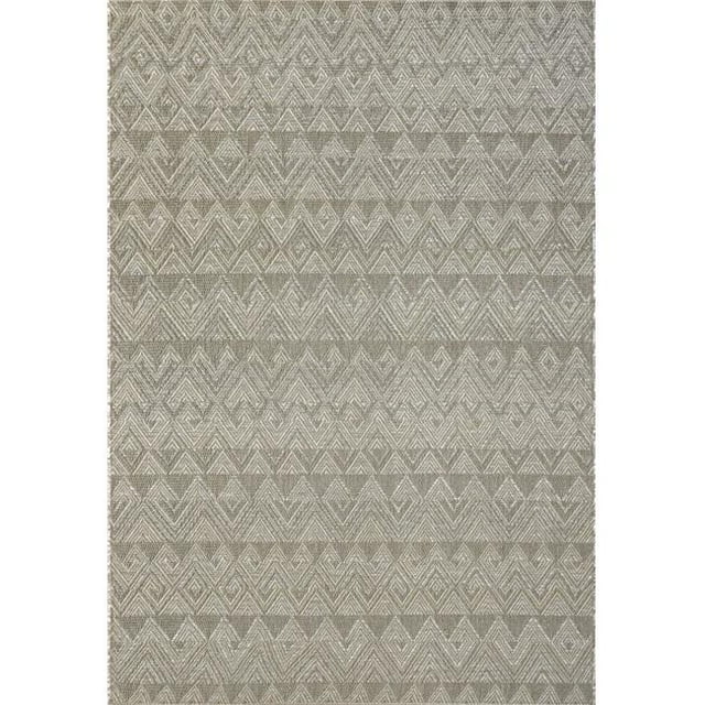 Dynamic Rugs CQ9123857900 7 ft. 10 in. x 10 ft. Coastal 3857 Rectangle Modern Area Rug - 900 Grey