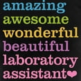 thumbnail image 3 of CafePress - Amazing Laboratory Assistant - Women's Dark Pajamas, 3 of 4
