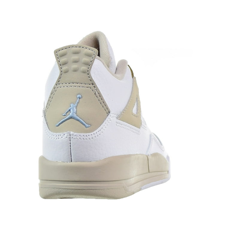littleGarden♡ Jordan 4 Retro GP Little Kid's Shoes White/Boarder Blue