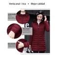 thumbnail image 3 of Chamarra Larga Ligera De Invierno Cálido Para Mujer Miveni, 3 of 8