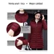 thumbnail image 3 of Chamarra Larga Ligera De Invierno Cálido Para Mujer Miveni, 3 of 8