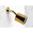 thumbnail image 4 of Kingston Brass KBX8132KNL Convergent Triple-Handle Tub and Shower Faucet with Knurled Handle, Polished Brass, 4 of 7