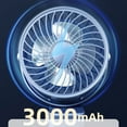 thumbnail image 3 of sruoe Portable Tabletop Fan, Desktop Fan, Desk Fan, Stroller Fan, Mini Tabletop Fan, Small Fan, Table Fans Oscillating for Home Clearance, Camping Fan, 3 of 5