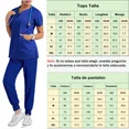 thumbnail image 2 of Médicas Ropa De Trabajo Médico Pijamas Uniforme Quirúrgico, 2 of 3