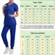 thumbnail image 2 of Médicas Ropa De Trabajo Médico Pijamas Uniforme Quirúrgico, 2 of 3