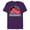Purple, variant on Marvel Moon Girl and Devil Dinosaur Dino Profile - Short Sleeve Blended T-Shirt for Adults - Customized-Yellow