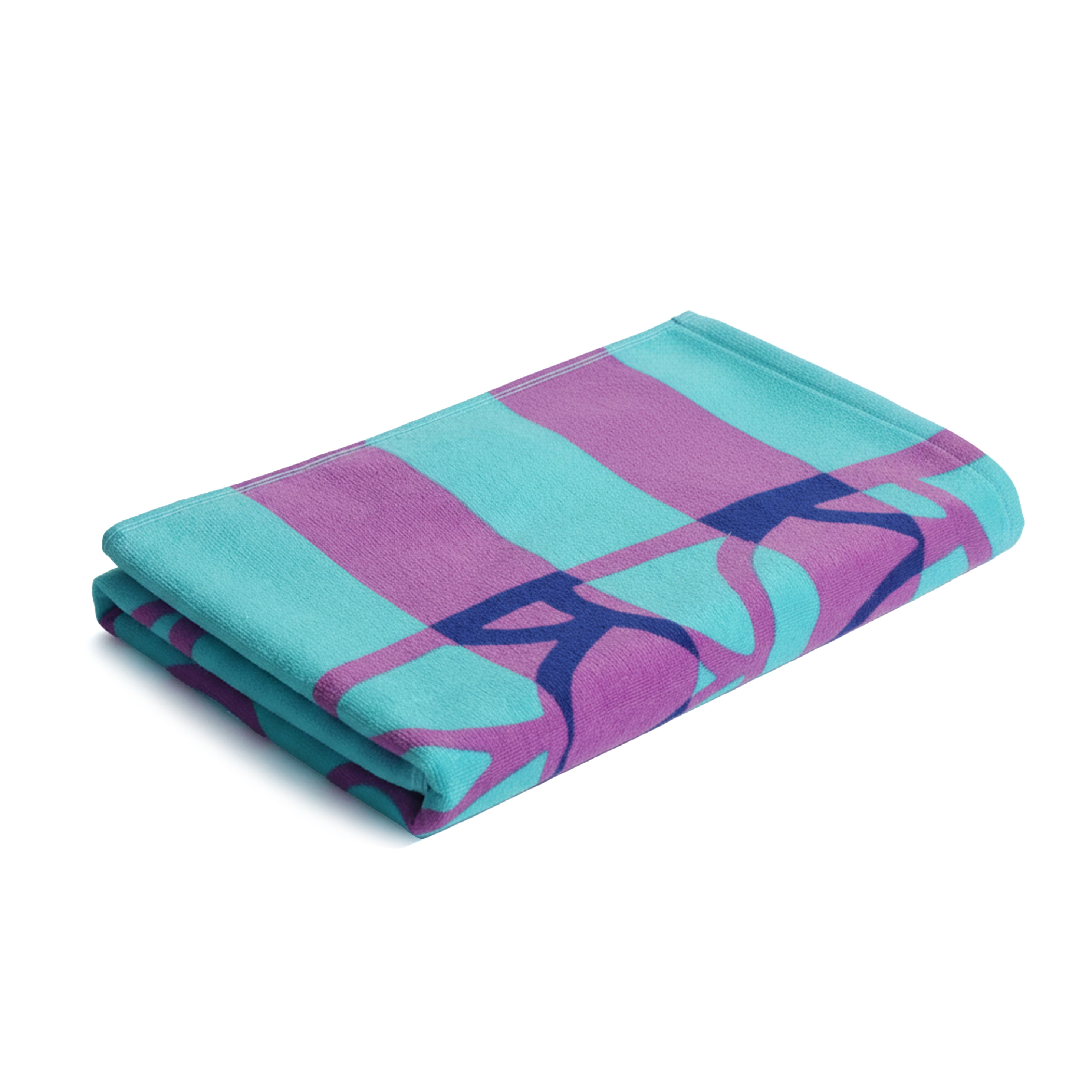 Mainstays Kids Cotton Blend Beach Towel, 30 x 60 Inches, Mermaid Tail