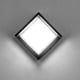 thumbnail image 4 of Aplique LED de pared moderno para exteriores, impermeable, de aluminio y acrílico, blanco frío (cuadrado, blanco frío)., 4 of 5