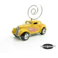 thumbnail image 2 of 1933 '33 Willys Gasser Yellow Flame Car Rare Christmas Tree Ornament Diecast, 2 of 5