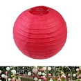 thumbnail image 1 of Peggybuy Multicolor Round Chinese Paper Lanterns Wedding Party Decoration 8" Red, 1 of 6