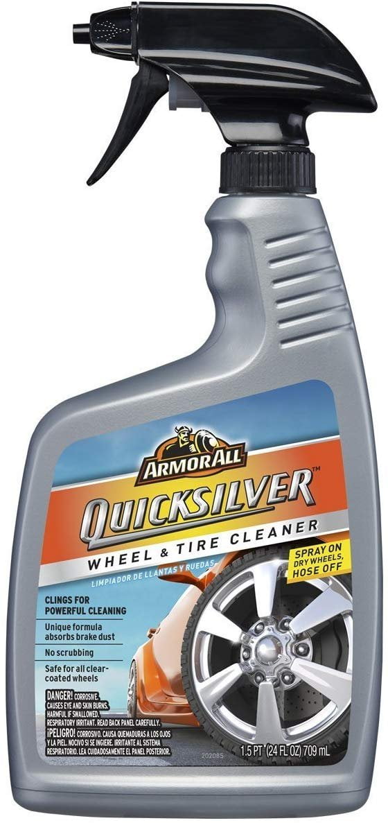 Armor All 17512 Quicksilver Wheel and Tire Cleaner, 24 fl. oz