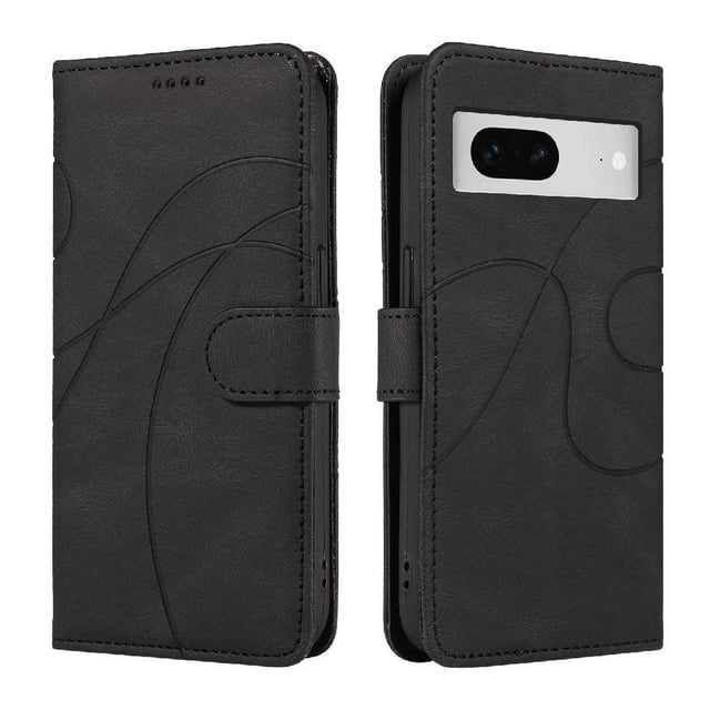 Flip Case For FOXDOCK Google Pixel 7 Card Slots and Kickstand Function Skin Feel Leather
