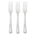 thumbnail image 1 of Mainstays 3-Piece Lace Pattern Dinner Forks Silver, 1 of 5