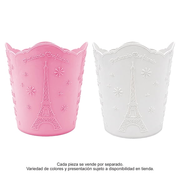 Contenedor de Plástico Prichos París Varios Modelos 1 Pieza
