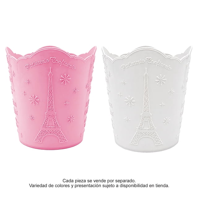 Contenedor de Plástico Prichos París Varios Modelos 1 Pieza