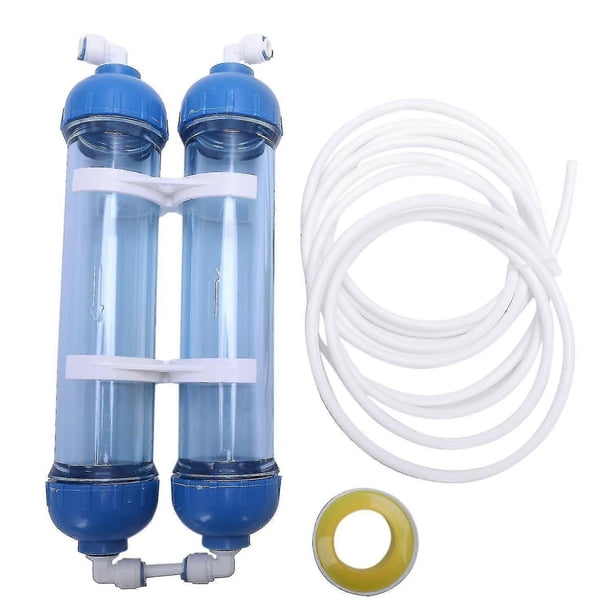 Water Filter 2pcs T33 Cartridge Housing Diy T33 Shell Filter Bottle 4pcs Fittings Water Purifier Fo-haoyi