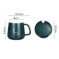 thumbnail image 5 of USB Powered Mug Warmer with Gravity Sensor 55°C Thermostatic Heating Coaster for Coffee Tea Cups White Pink Green, 5 of 9
