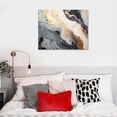 thumbnail image 4 of COMIO  Abstract Canvas Wall Art Framed ,Gray Rose Gold and Pink Wall Art Abstract Marble Texture Paintings Print on Canvas Modern Picture Artwork for Living Room Bedroom Office Home Decor, 4 of 4