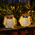 thumbnail image 2 of 1Pcs Iron Art Solar Owl Ground Light Crafts Garden Lawn Outdoor Garden Decorative Lamp LED Solar Light Hanging Landscape, 2 of 6