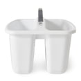 thumbnail image 4 of Organizador para Almacenamiento Gracious Living de 2 Compartimentos Paquete de 6 en Blanco/Gris, 4 of 9