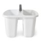 thumbnail image 4 of Organizador para Almacenamiento Gracious Living de 2 Compartimentos Paquete de 6 en Blanco/Gris, 4 of 9
