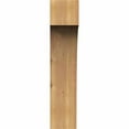 thumbnail image 2 of 6"W x 12"D x 28"H Huntington Rough Sawn Corbel, Western Red Cedar, 2 of 9