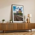 thumbnail image 2 of North Conway Station - Conway New Hampshire Photography Architecture Vintage Travel Poster Scenic Rustic Landscape Street Photography Black Framed Wall Art Print 5 x 7 inches, 2 of 8