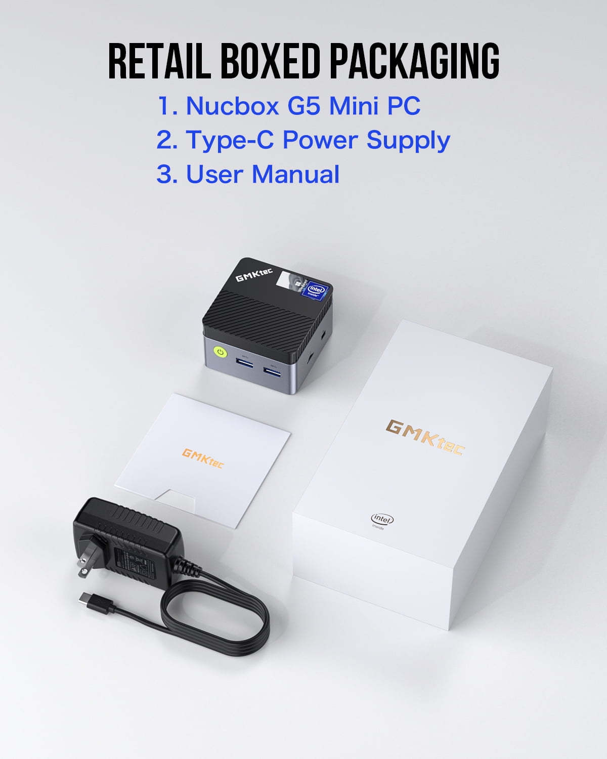 GMKtec Mini PC, 12GB RAM 256GB SSD, Intel Alder Lake N97 (up to 3.60GHz) ,Windows 11 Pro Desktop Mini Computers, Wifi 5/Bluetooth 4.2, Dual HDMI, Nucbox G5 - Walmart.com GMKtec Mini PC, 12GB RAM 256GB SSD, Intel Alder Lake N97 (up to 3.60GHz) ,Windows 11 Pro Desktop Mini Computers, Wifi 5/Bluetooth 4.2, Dual HDMI, Nucbox G5 - Walmart.com