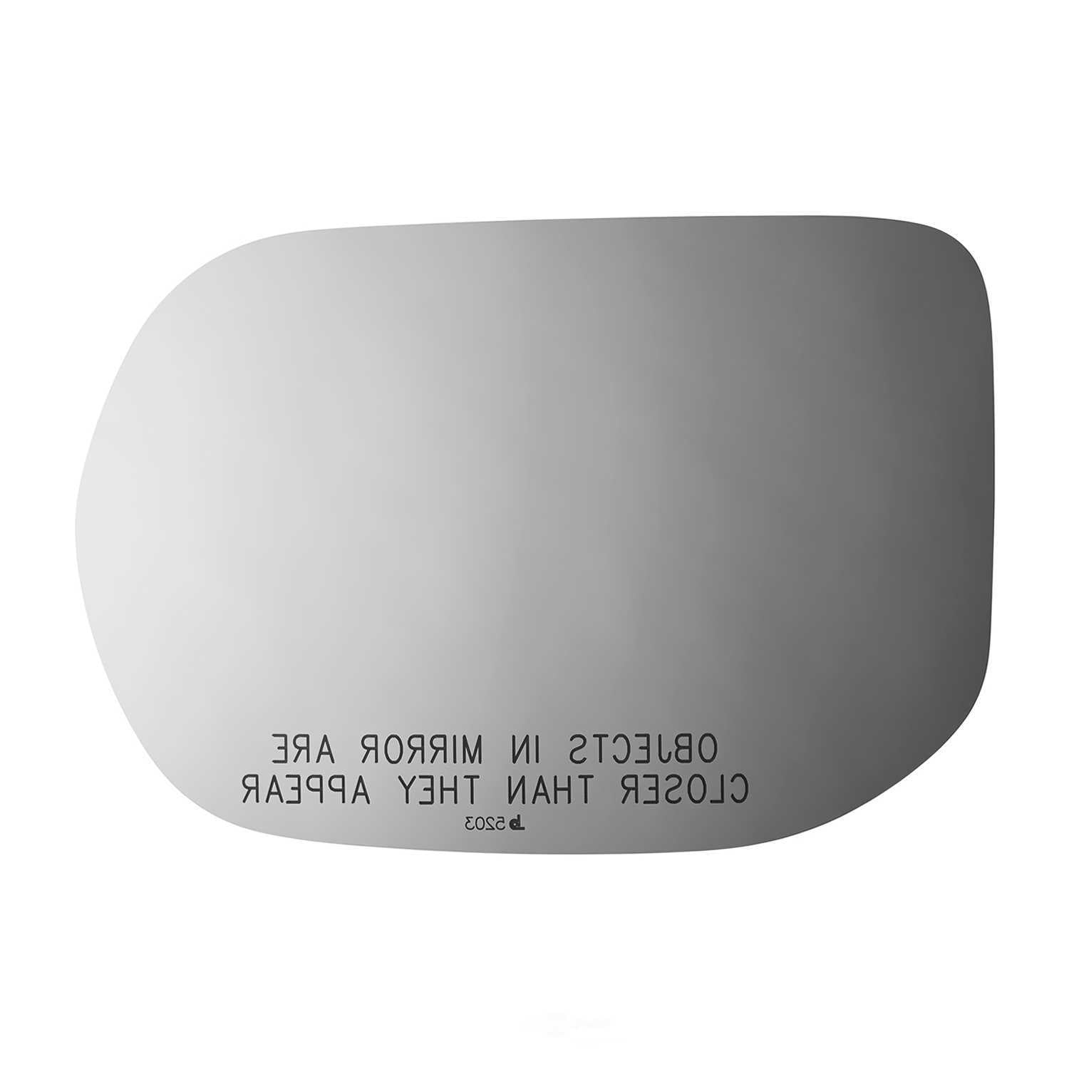 Burco 5203 Passenger Side Convex Replacement Mirror Glass for Honda Civic