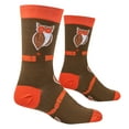 thumbnail image 3 of Crazy Socks, Hooters, Funny Socks for Men Women, Fun Crew Print, Large, 3 of 6