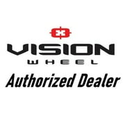 Vision Wheel 8 Lug 420 Locker Center Hub Cap Glossy Black C420GB-8 Also 413 422