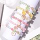 thumbnail image 2 of 6 uds pulseras de margaritas de flores pulsera de cuentas de cristal colorida bohemia cuerda elástica hecha a mano joyería de mujer ER, 2 of 5